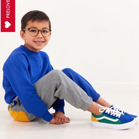 SOLD Hanna Andersson Colorblock French Terry Joggers 6/7 - Picture 8 of 8